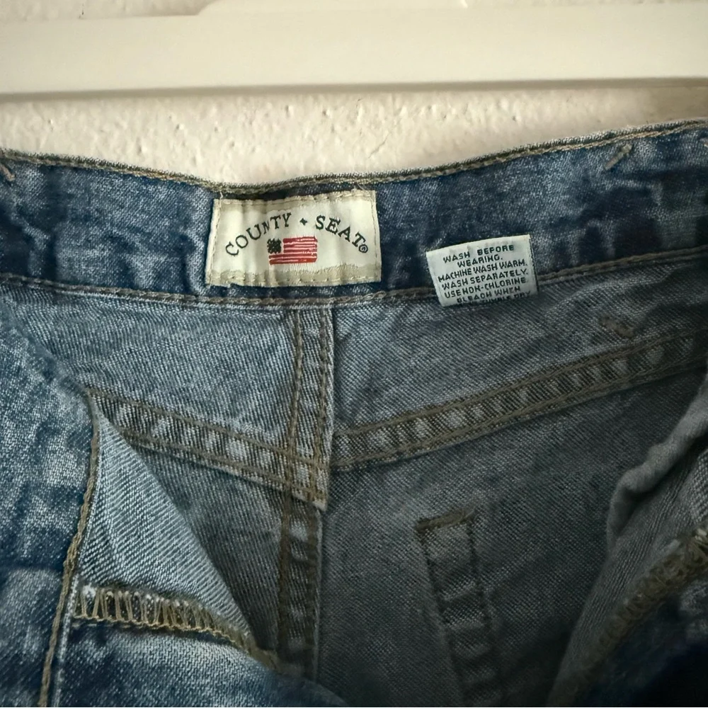 ☀️ County Seat • Vintage Denim Shorts • Women's Size 7/8 - Picture 8 of 16